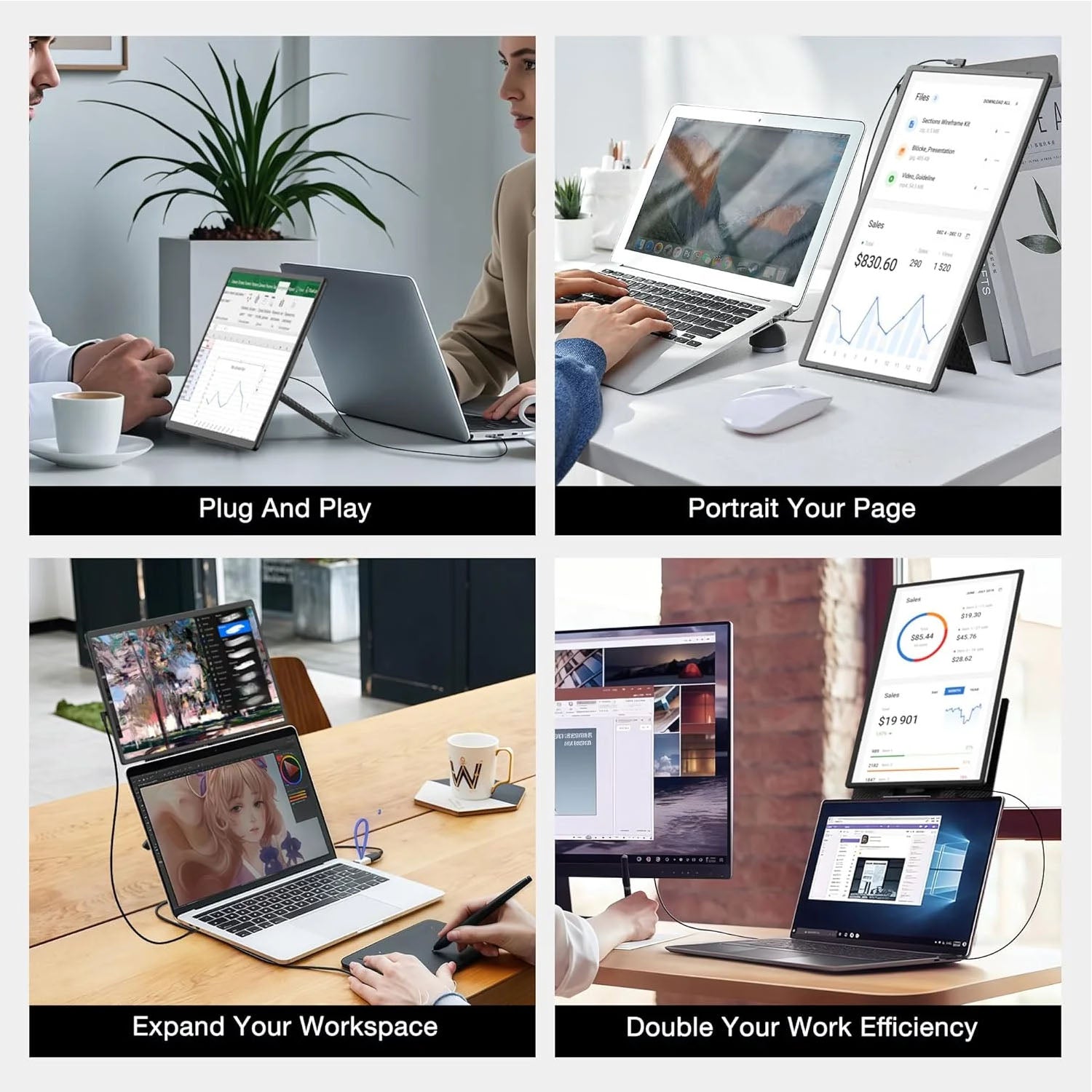 16" Dual Screen