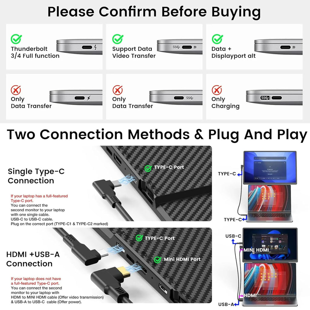 16" Dual Screen