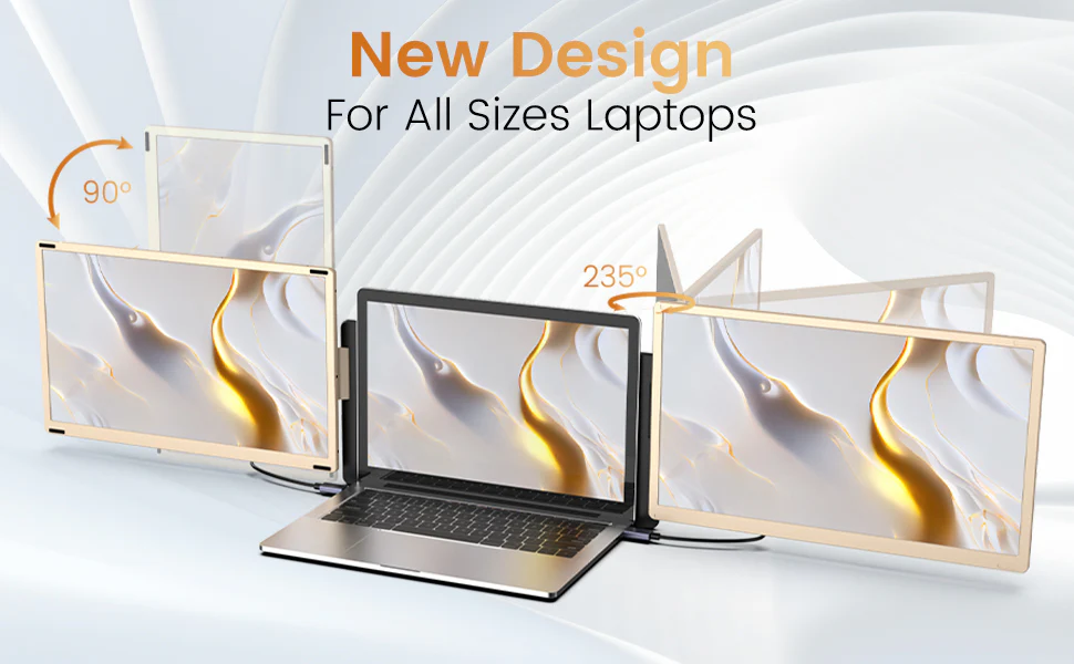 15.6" Triple Screen