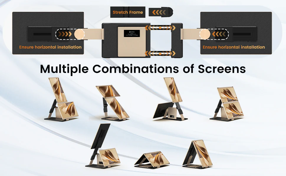 15.6" Triple Screen