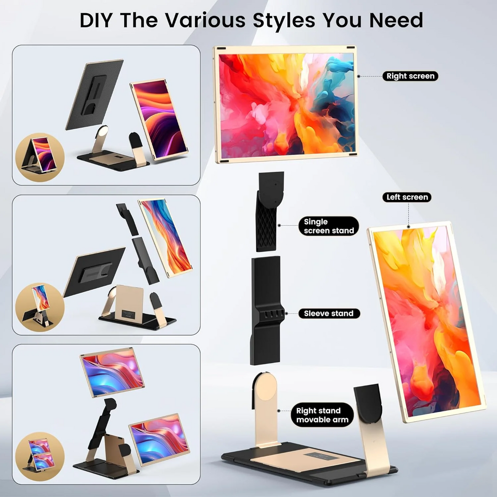 15.6" Triple Screen